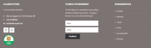 allerupstrik footer